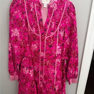 Lilly Pulitzer Vibrant Pink Floral Dress